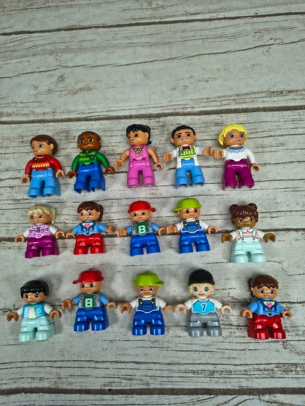 LEGO DUPLO Large Mixed People Character Figure Lot